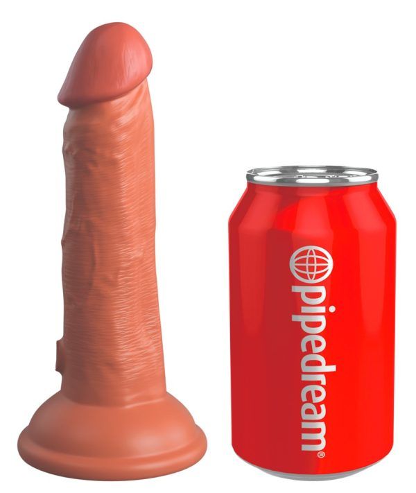 6â Dual Density Silicone Cock